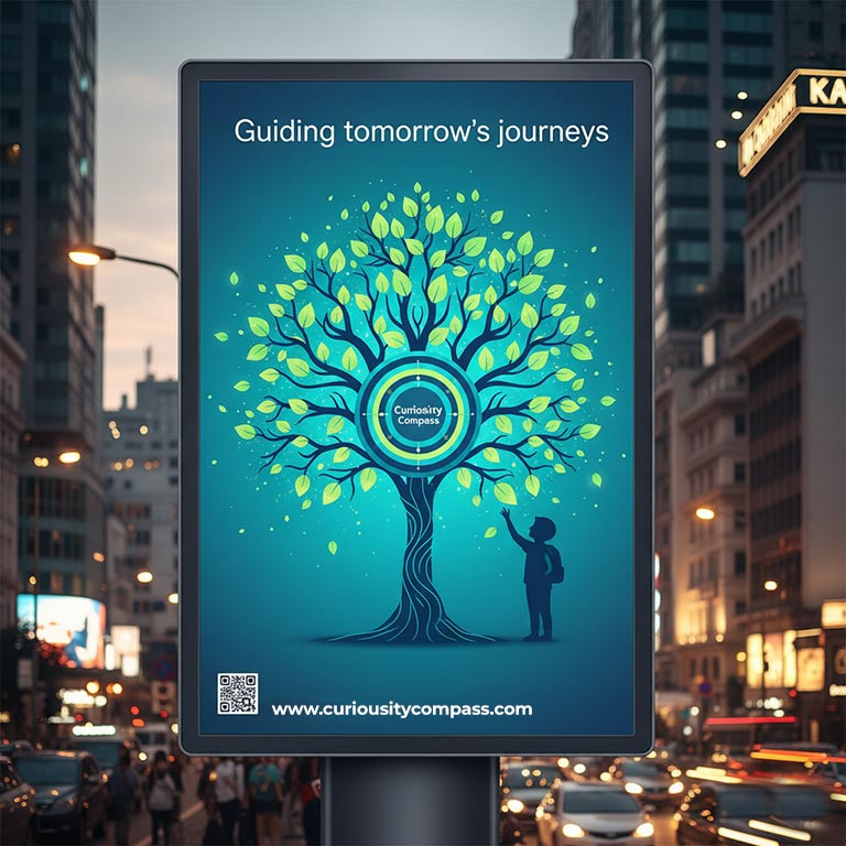 OOH Digital Teaser A digital OOH ad for ISV